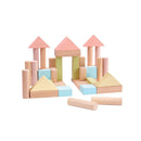 40 pc Colorful Block Set- Pastel