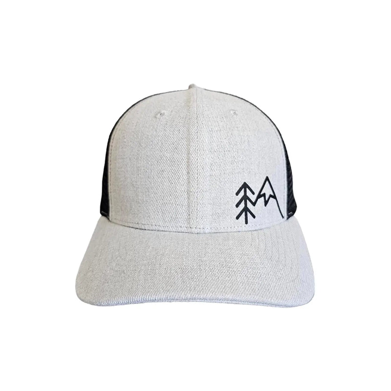 Adult Trucker Hat- Mountains Trees