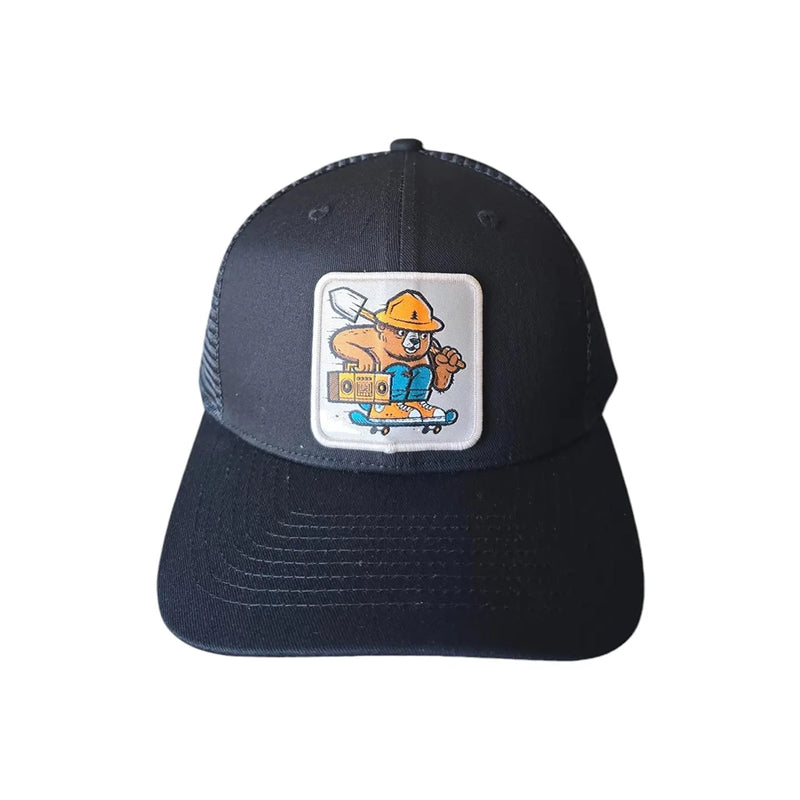 Adult Trucker Hat- Smokey the Bear