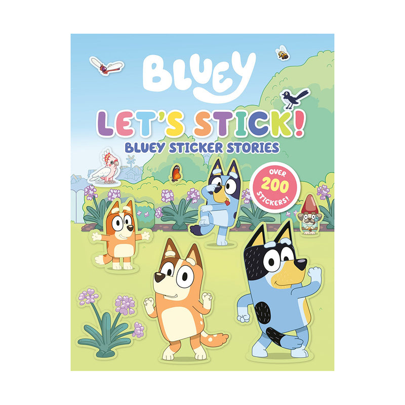 Let's Stick! Bluey Sticker Stories