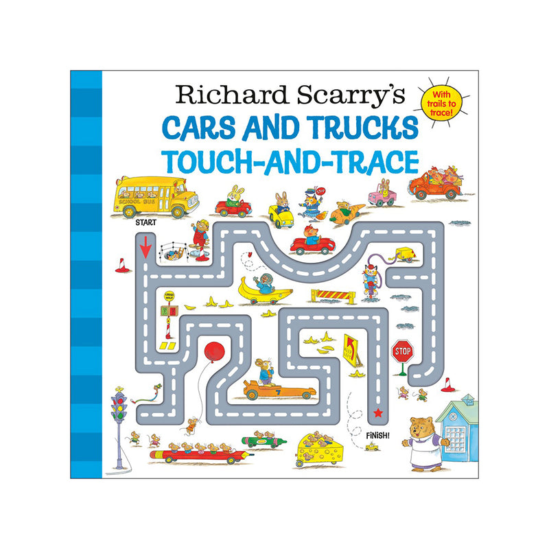 Richard Scarry's Cars and Trucks Touch-and-Trace