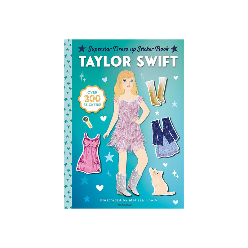 Taylor Swift Superstar Dress-Up Sticker Book