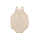 Annie Knit Romper- Ecru