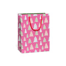 Gift Bag- Pink Polka Dot Trees