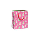 Gift Bag- Pink Polka Dot Trees