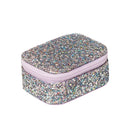 Lilac Confetti Glitter Mini Jewelry Box
