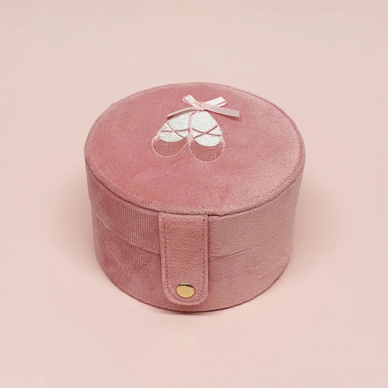 Ballet Round Jewelry Box