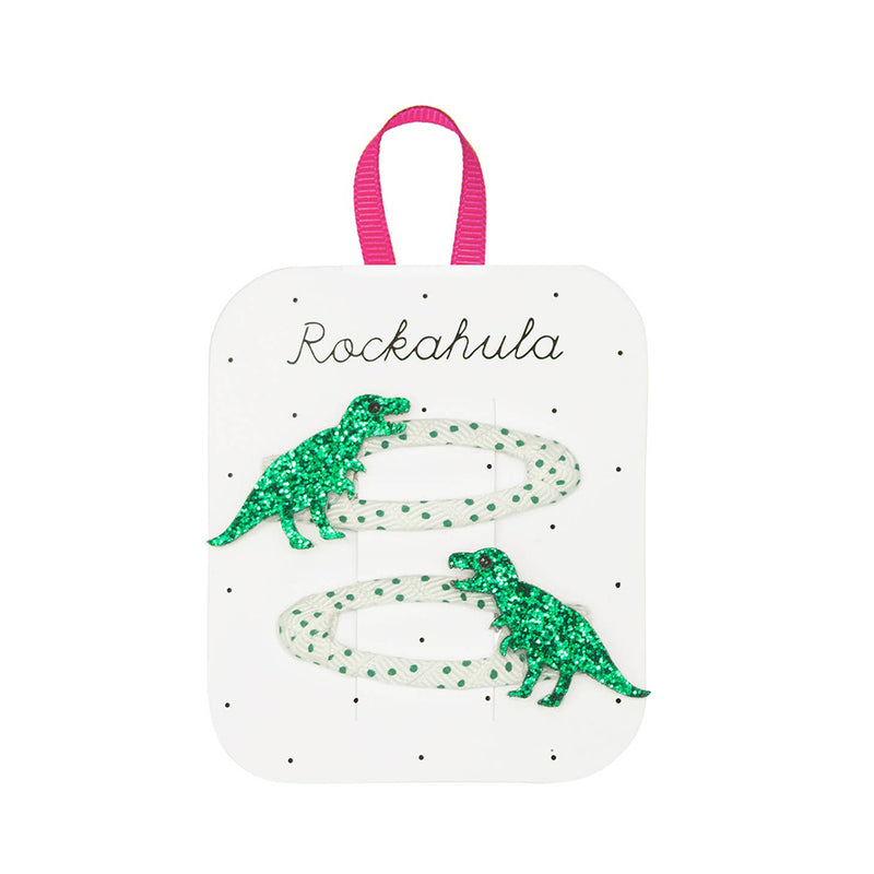 T-Rex Glitter Clips