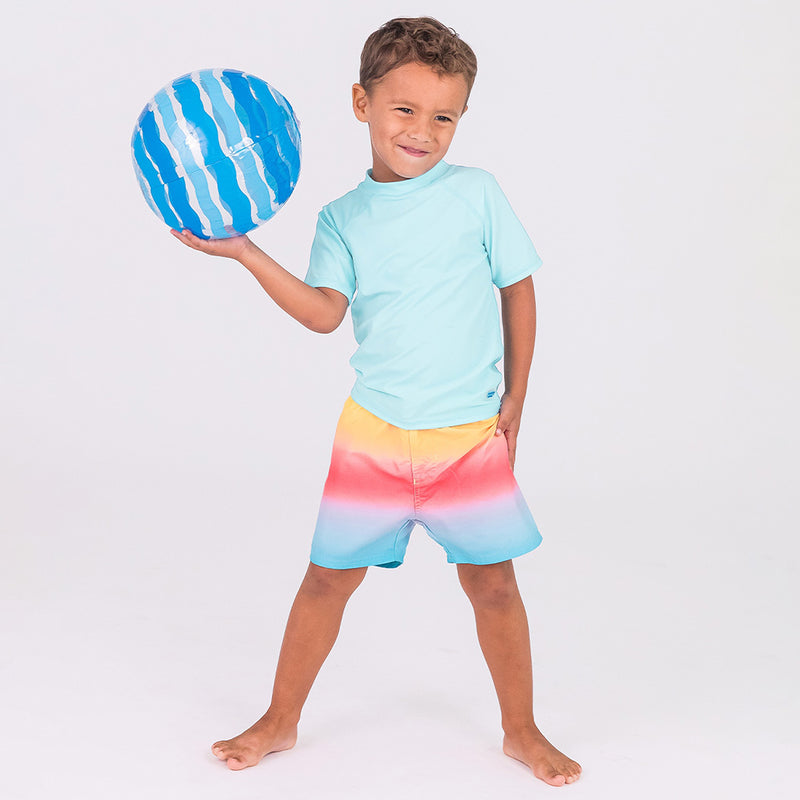 Short Sleeve Rashguard- Tropical Breeze