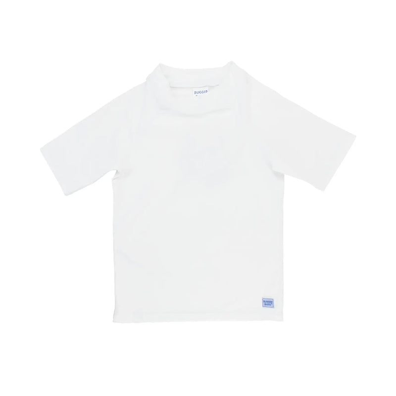 Short Sleeve Rashguard- White