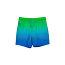 Swim Shorts- Neon Green/Blue Ombre