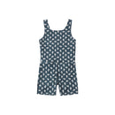 Malibu Bodysuit- Blue Blooms