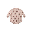 Crew Neck Romper- Daisy