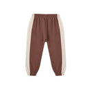 Paneled Sweatpant- Mulberry