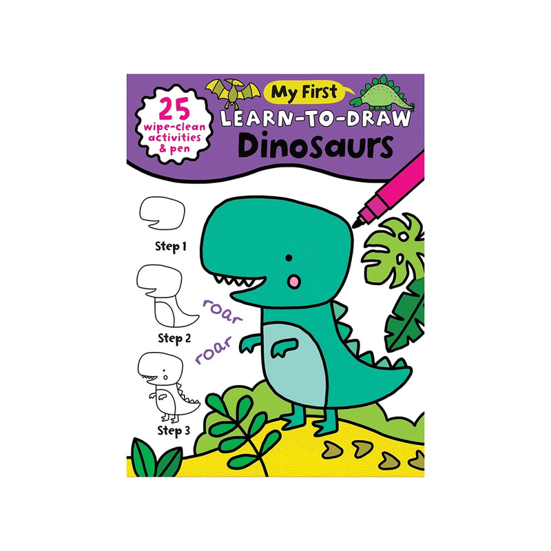 My First Learn To Draw- Dinosaurs
