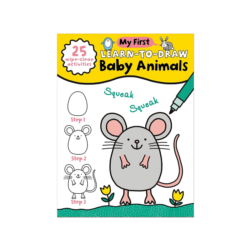 My First Learn To Draw- Baby Animals