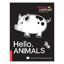 Smart Contrast Montessori Cards- Hello, Animals