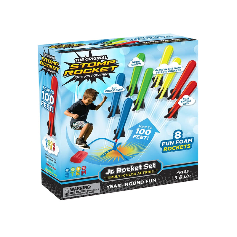 Stomp Rocket Jr 8 Rocket Kit