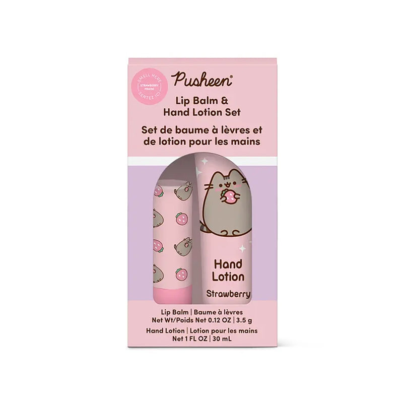 Pusheen Lip Balm & Hand Lotion Set