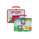 Peanuts Tin Lunch Box 3pc Bento Box