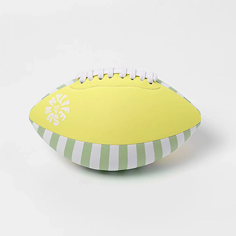 Neoprene Football- Tides Out Citrus