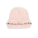 Cotton Candy Jeweled Beanie