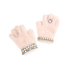Cotton Candy Jeweled Gloves