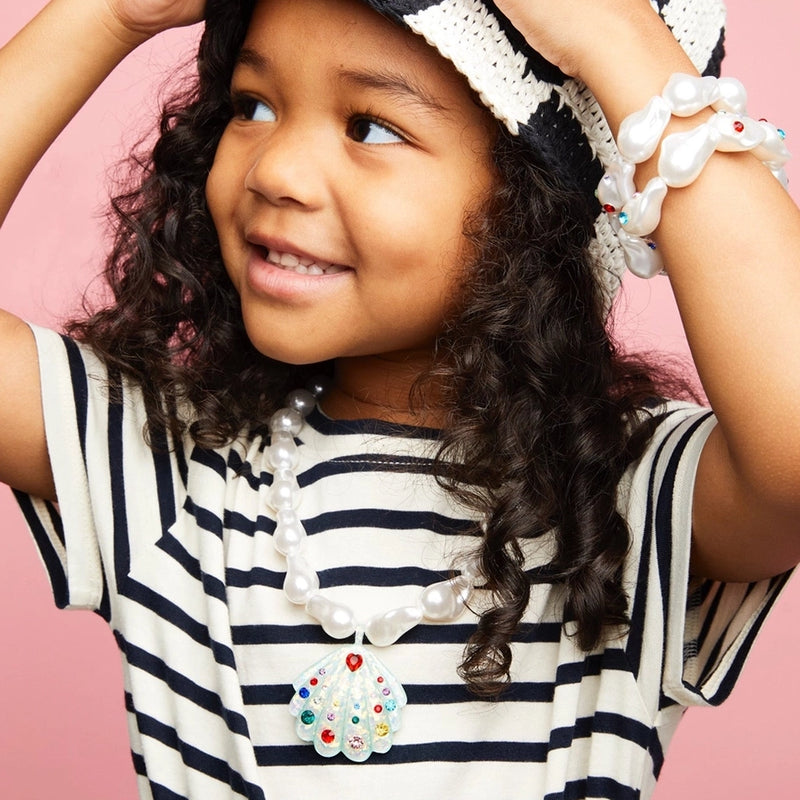 Necklace Set- Gem Seashell Waterproof