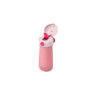 Pop Top Traveler Water Bottle 14 oz- Taffy Pink