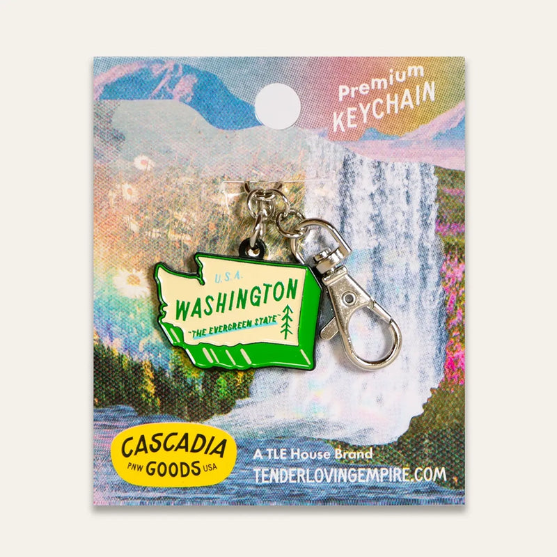 Enamel Keychain