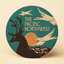 2.25" Round PNW Magnet