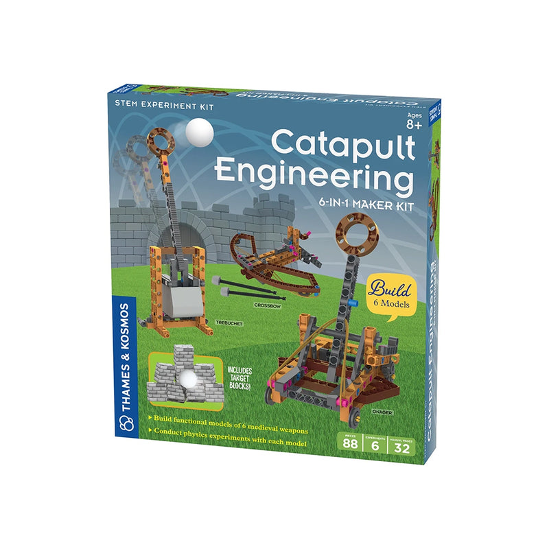 Catapult Engineering- 6 in 1 Maker Kit