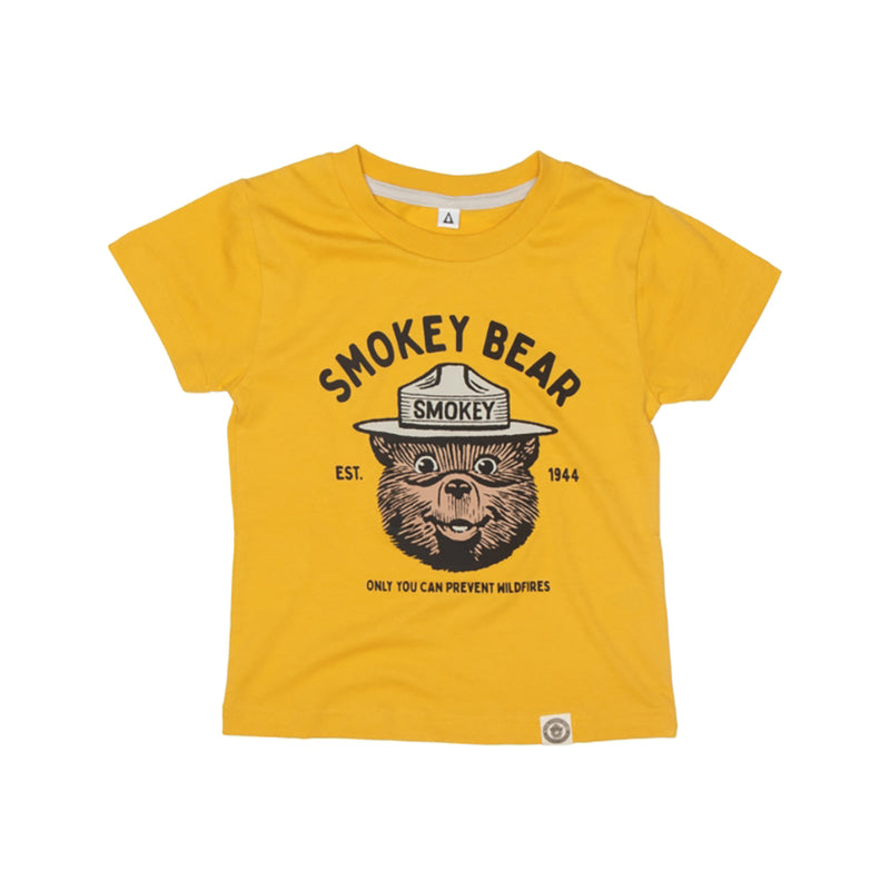 Youth Smokey Logo Tee- Sunshine