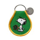 Patch Keychain- Snoopy Tennis