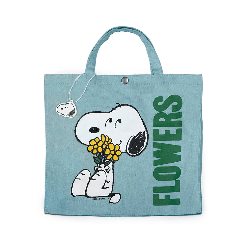 Snoopy Flowers Market Tote
