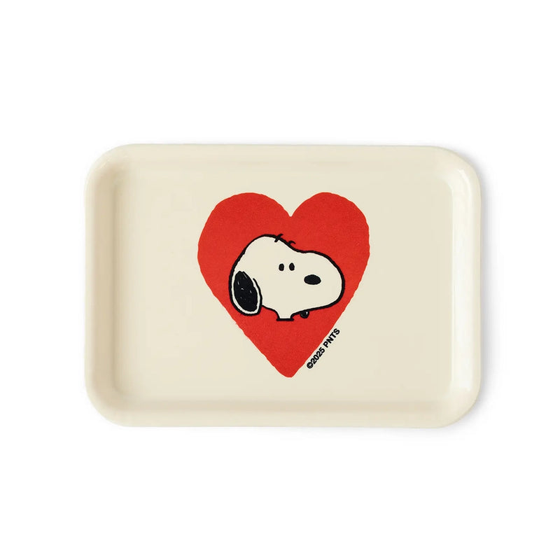 Snoopy Heart Vintage Style Tray