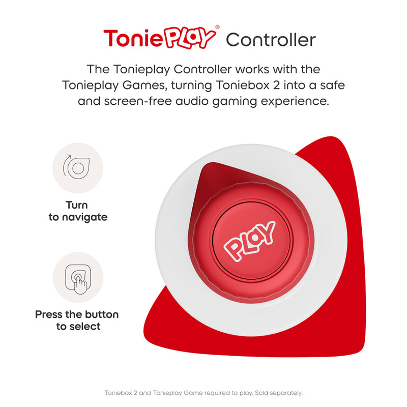 Tonieplay Games Controller- Red