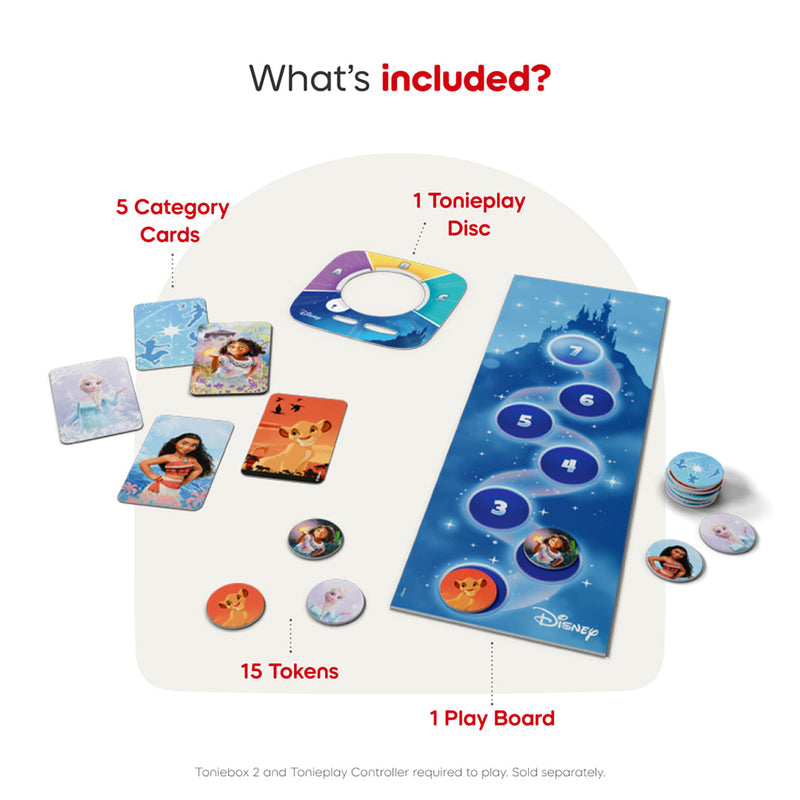 Tonieplay Games- Disney Quiz Kingdom