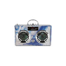 Blue Swirl Boombox