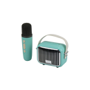 Pocket Karaoke Machine & Mic Set- Teal