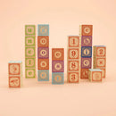 Classic Lowercase abc Wooden Blocks