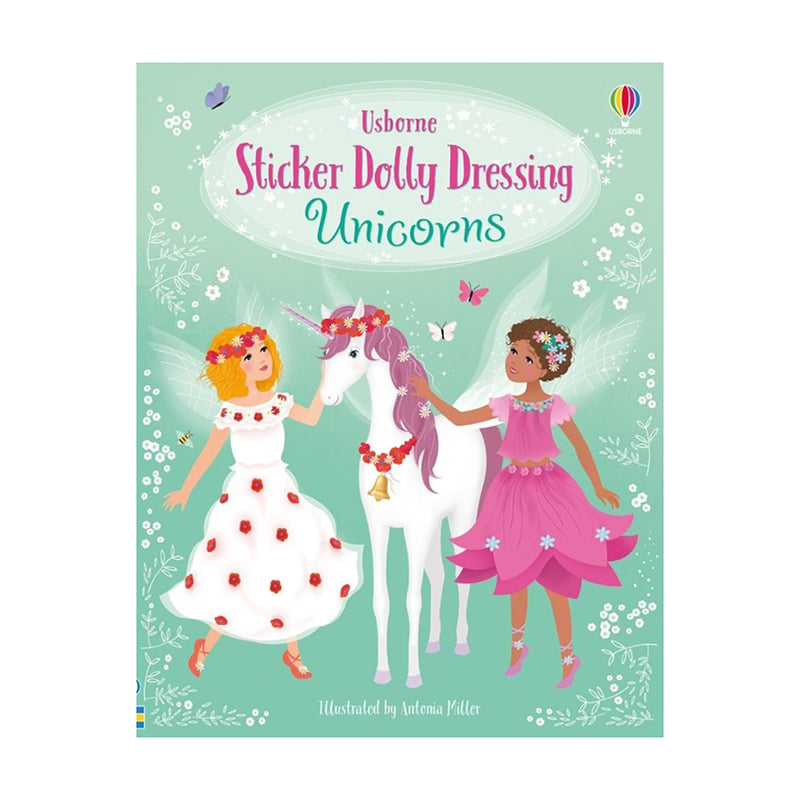 Sticker Dolly Dressing Unicorns