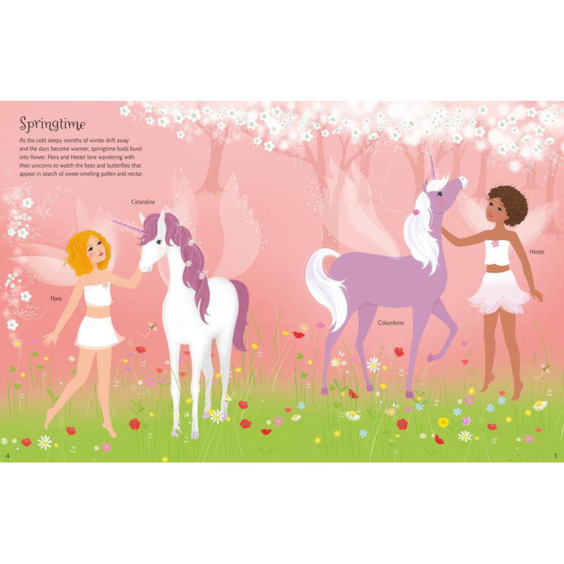 Sticker Dolly Dressing Unicorns