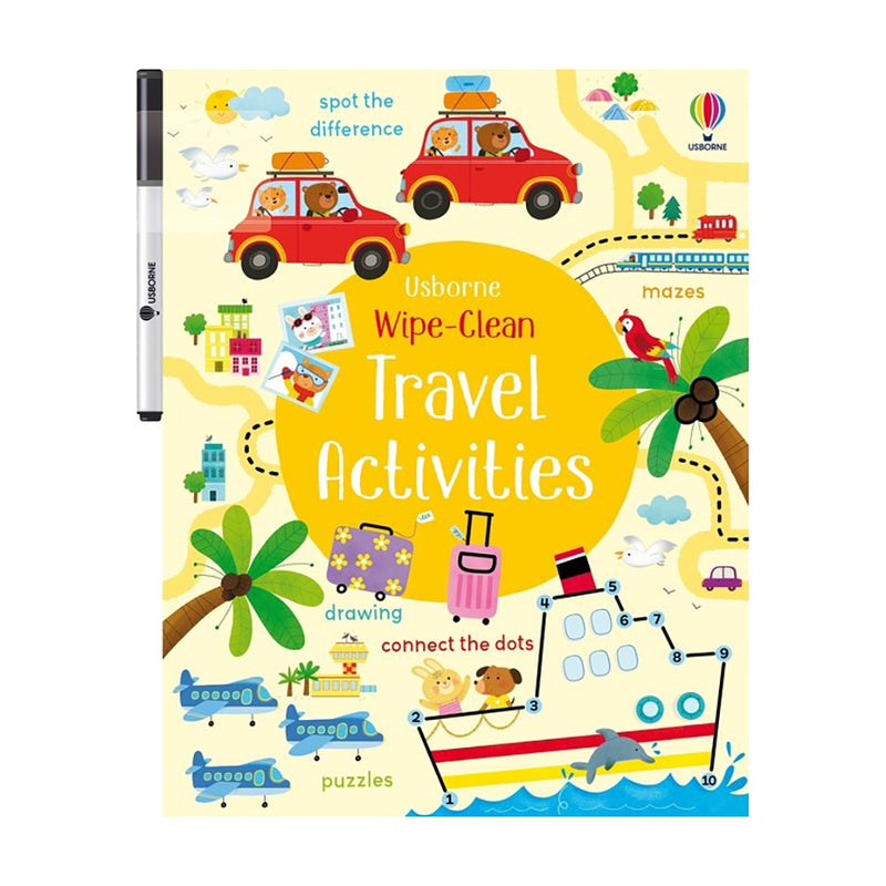 Wipe-Clean Travel Activities