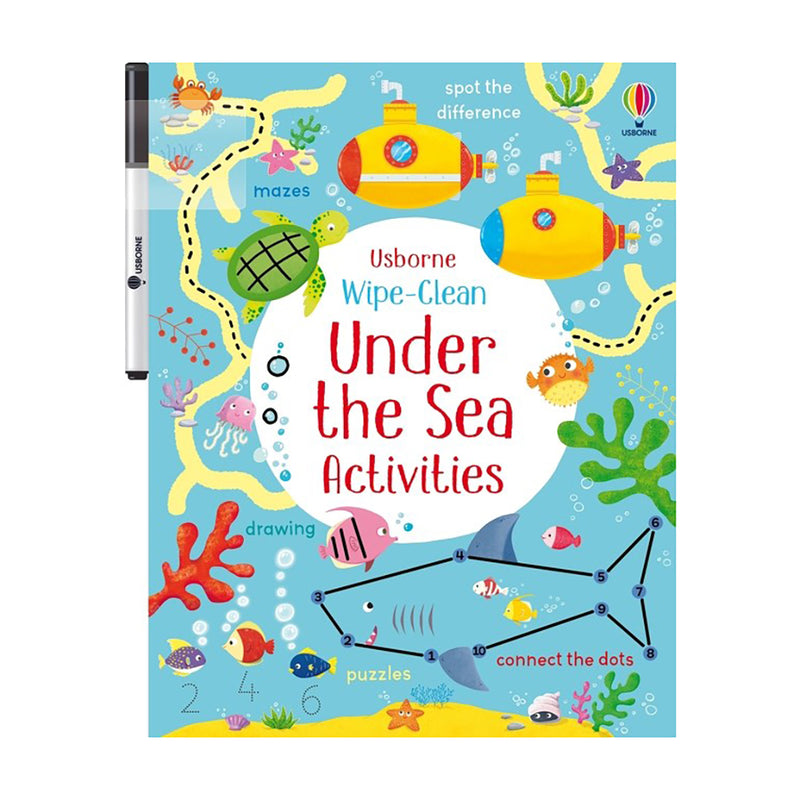 Wipe-Clean Under the Sea