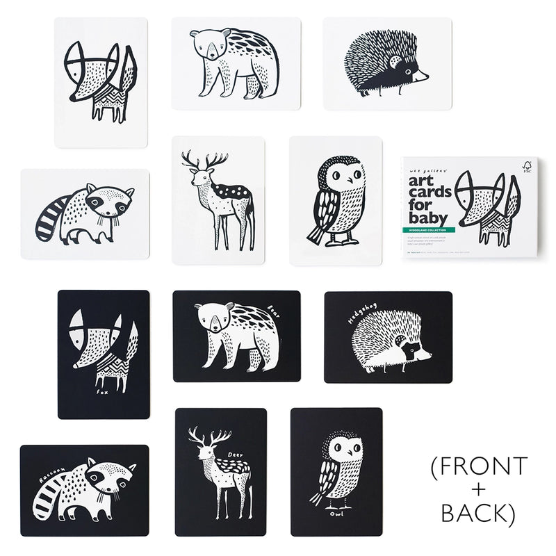 Art Cards for Baby- Woodland