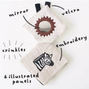 Crinkle Pages Stroller Toy- Wild