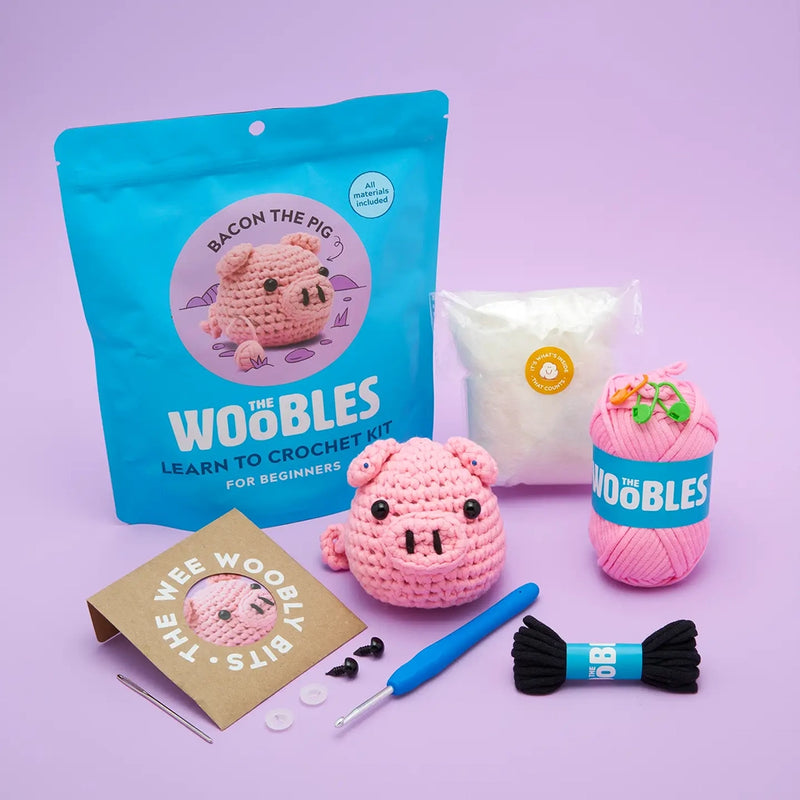 Bacon the Pig Crochet Kit