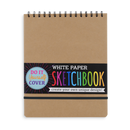 Large DIY Sketchbook- White
