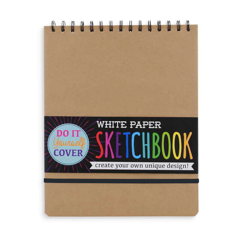 Large DIY Sketchbook- White